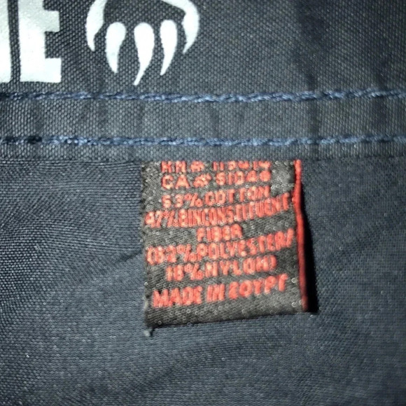 WOLVERINE utility cargo dark blue soft shorts waist 38 - Picture 4 of 5